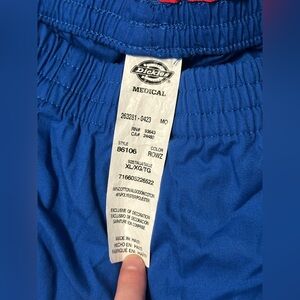 Dickies Royal blue scrub pants
